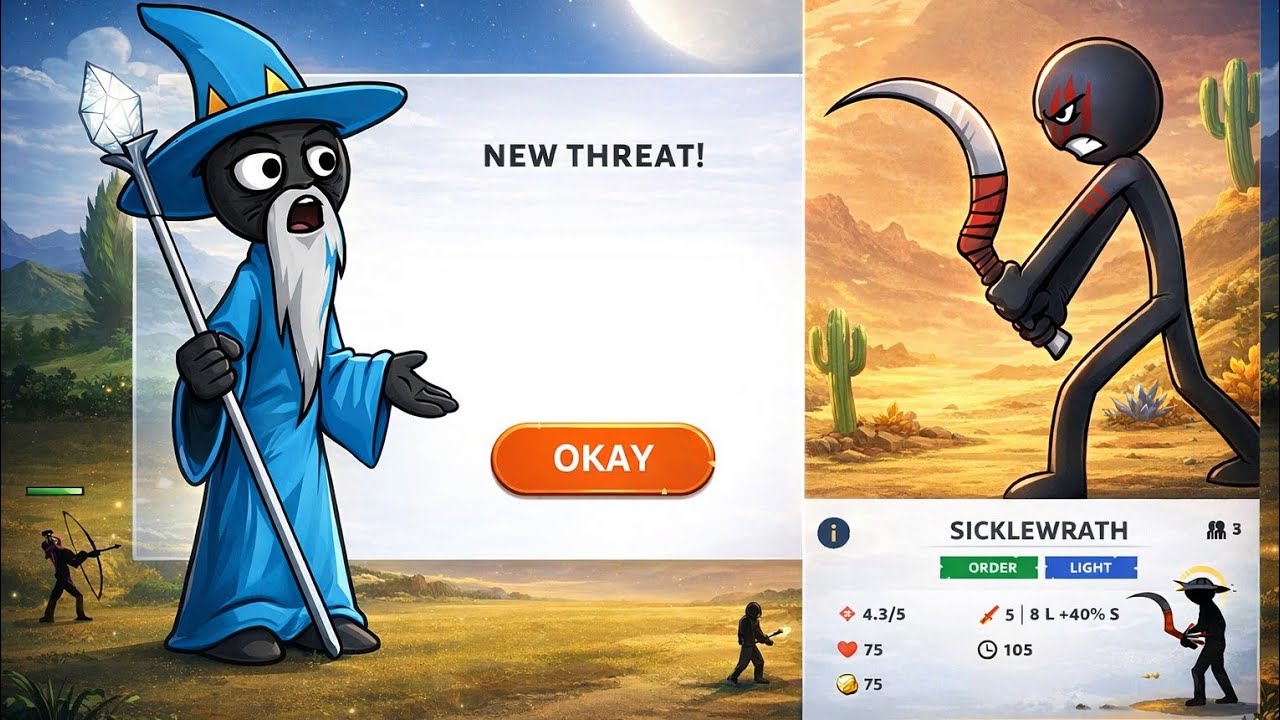 Stick War Saga Play Sicklewrath 😱