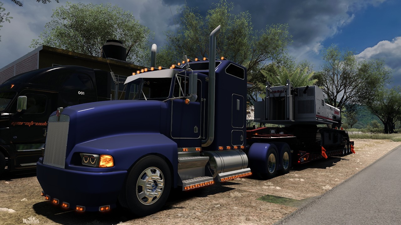 🔴T600A Con ROGERS Lowboy | #envivo #gaming #trucking #trailerosdela57 #18wheeler #freightliner