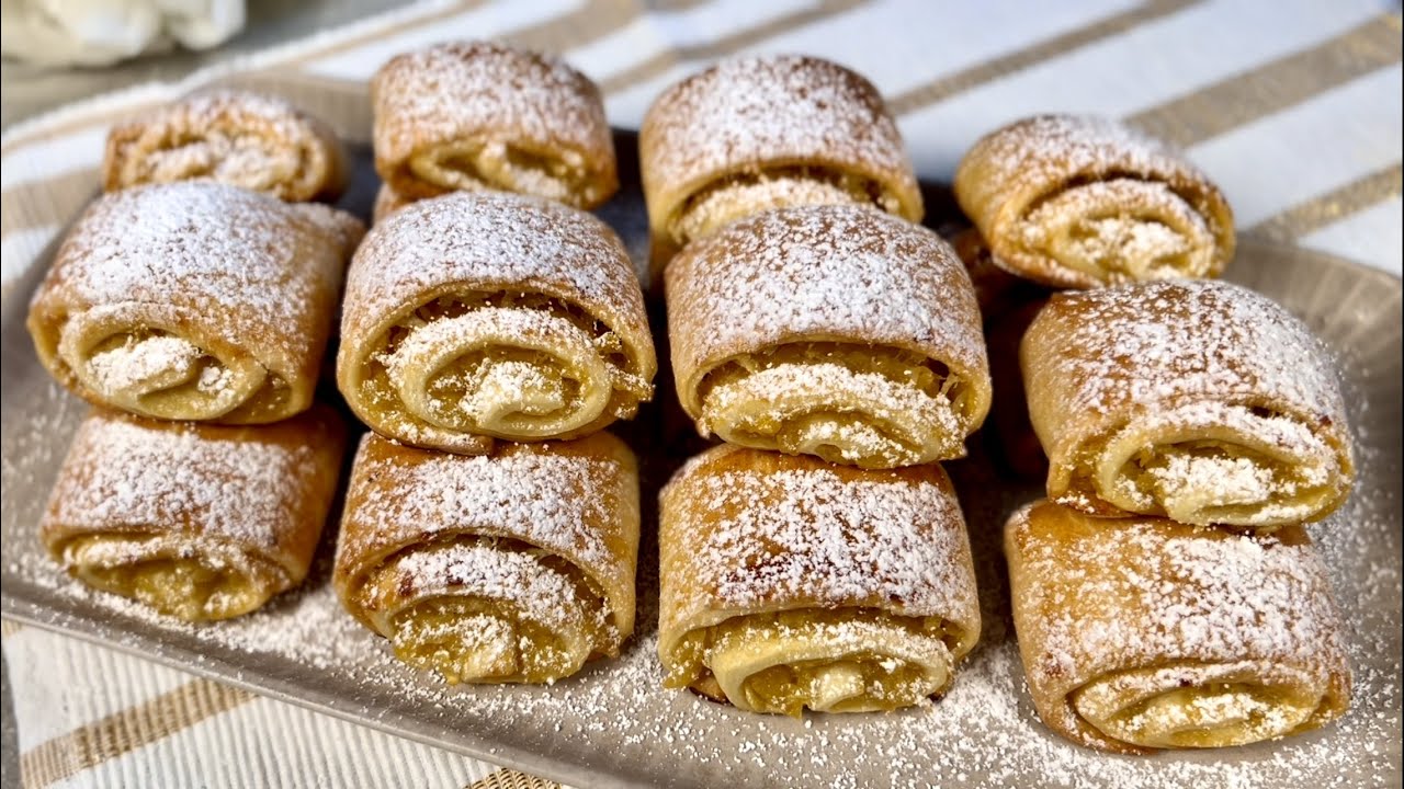 Нет миксера! 💖 лучшая 💖 выпечка на завтрак, кофе или чай… # Рецепт 104