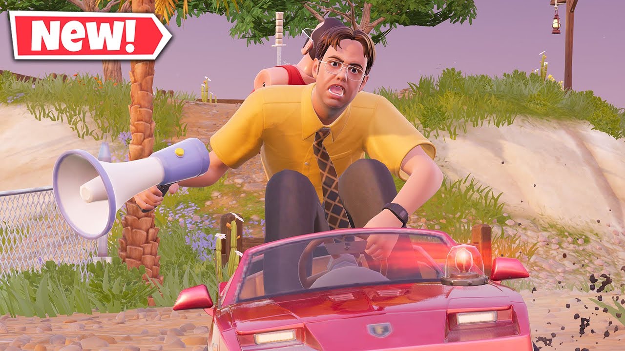 Новый скин Дуайта Шрута в Fortnite! (Офис)
