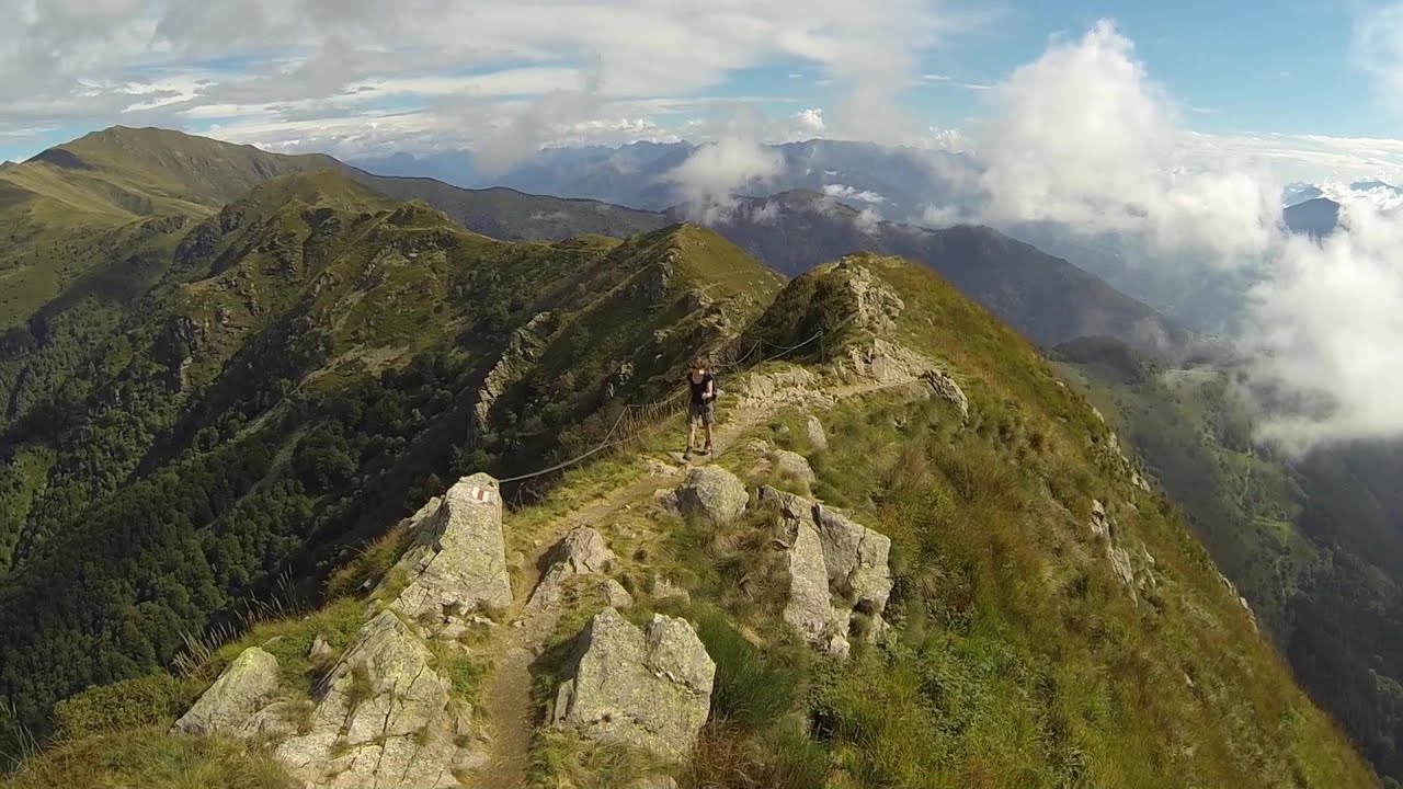 The Monte Tamaro &ndash; Monte Lema traverse