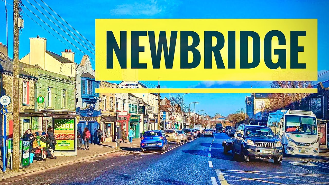 4K DRIVING TOUR NEWBRIDGE #ireland 