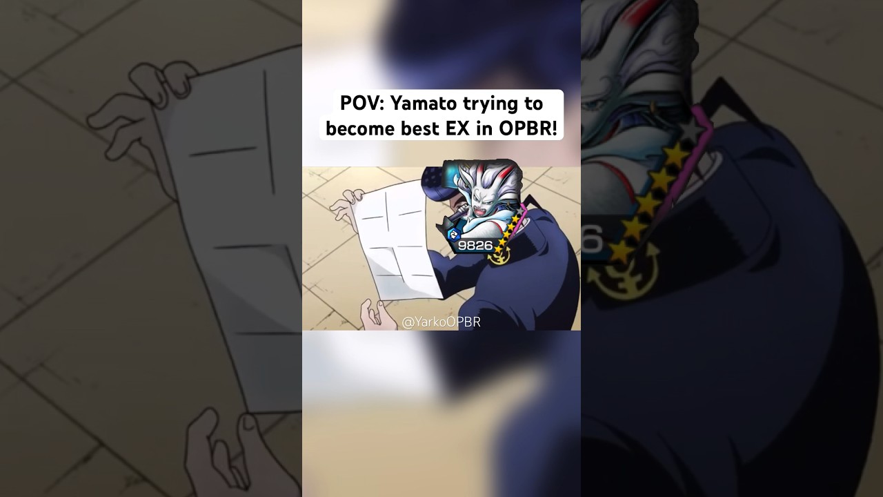 EX Hybrid Yamato meme in opbr! | One Piece Bounty Rush #opbr #onepiece