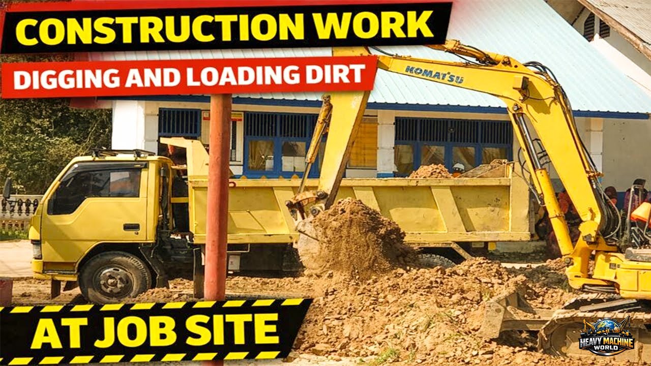 Watching Excavator and Haul Truck Work Together Is AMAZING