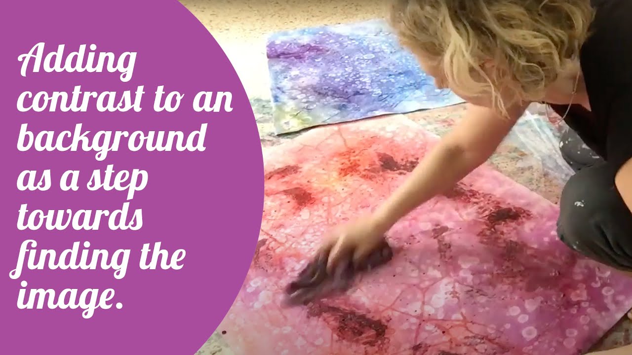 Nr 2 - Adding contrast to an background as a step towards finding the image.