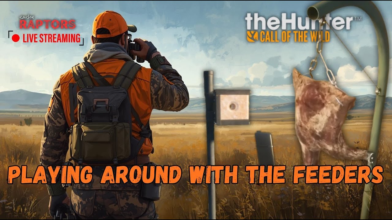 NEW FEEDERS! Let's See What We Get! | Call of the Wild LIVE STREAMING