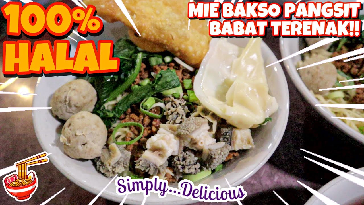 MIE AYAM BABAT PALING DICARI DI SEMARANG!! MURAH ENAK PORSI BANYAK!! MIE AYAM 99 TLOGOSARI
