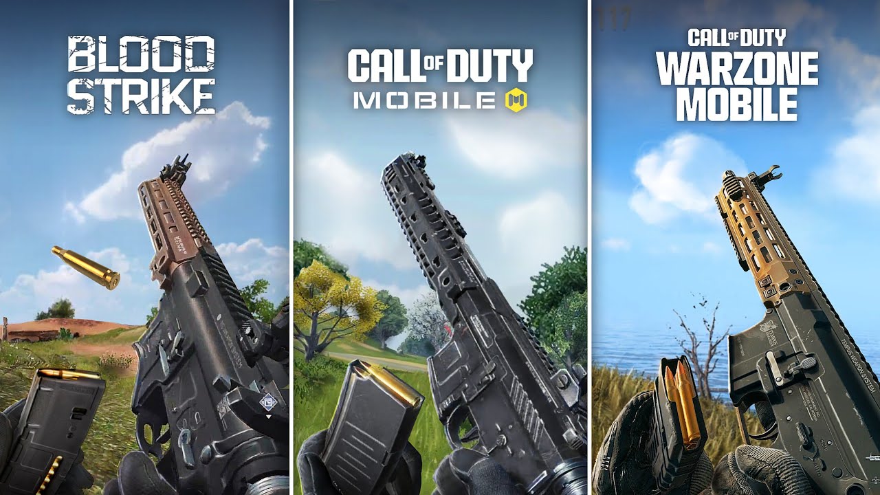 Warzone Mobile vs BloodStrike vs Call of Duty Mobile Comparison 2024
