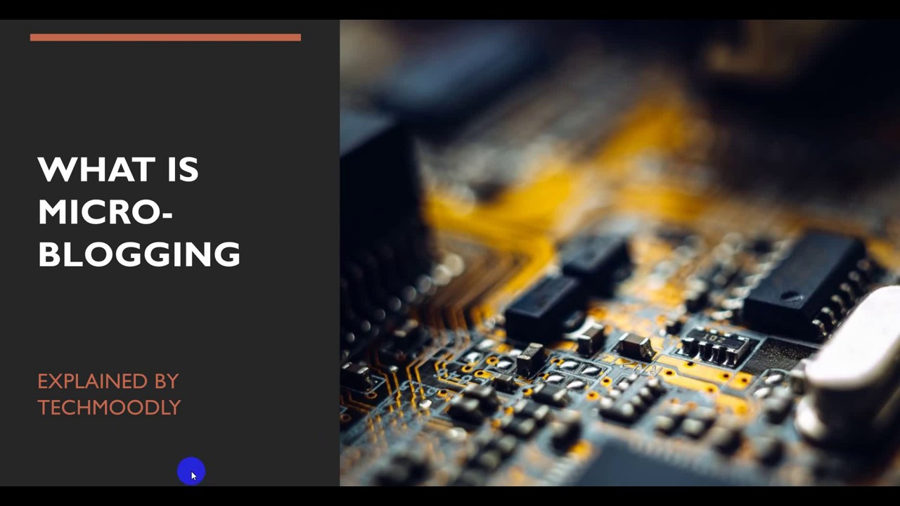 Microblogging with examples | What Is Micro-blogging in Hindi? | Explained by TechMoodly