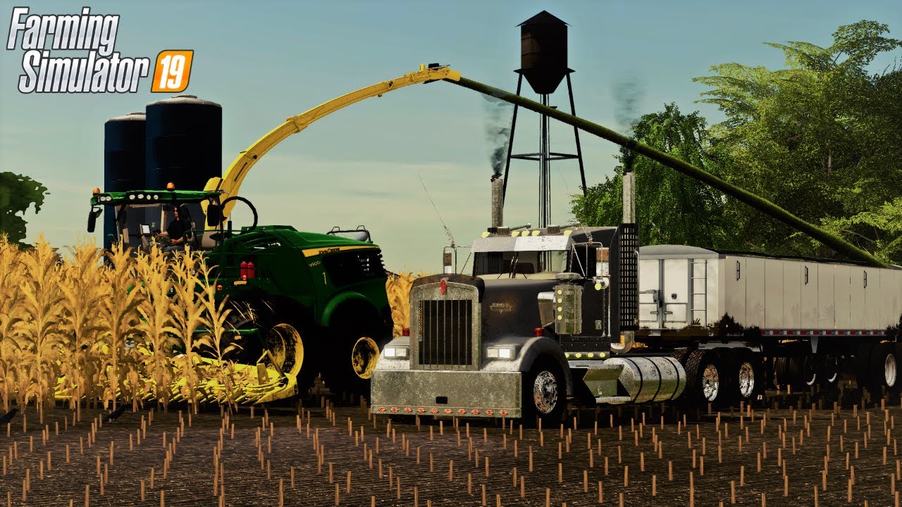 SILAGE HARVEST WITH THE CREW (ROLEPLAY) FARMING SIMULATOR 19