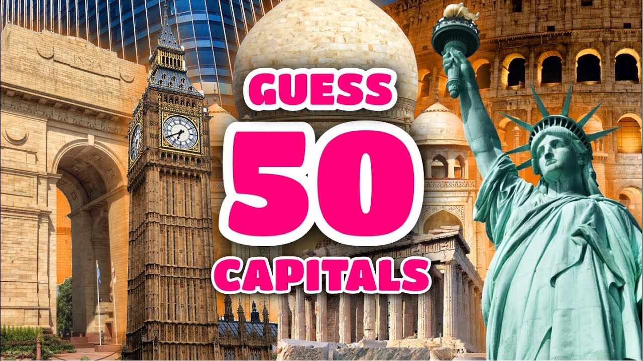 Can You Guess The Capital City of The Country? Country Quiz Challenge