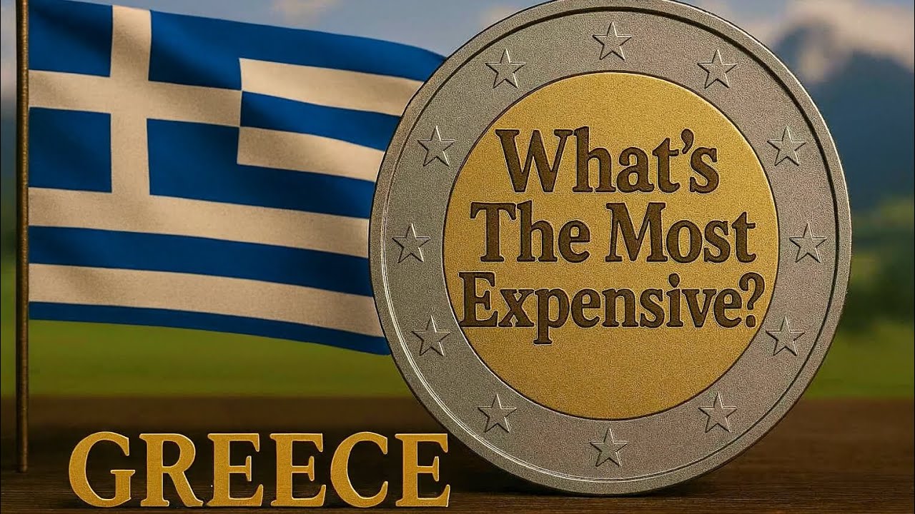 Какая самая дорогая монета номиналом 2 евро из Греции 🇬🇷?