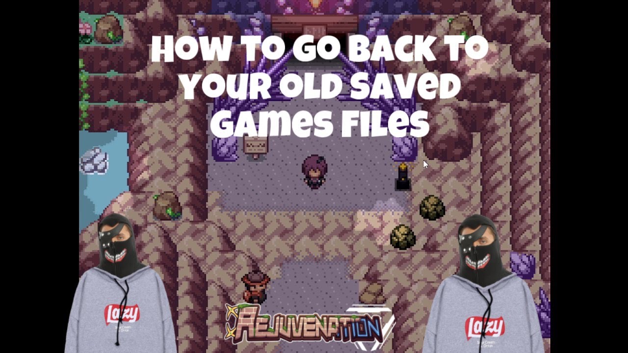 How to go back to your old save file in Pokemon Rejuvention 13.5 Yuh