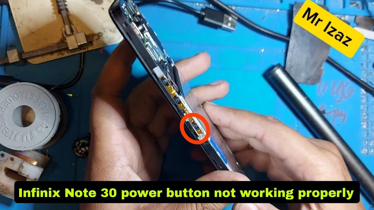 Infinix Note 30 Power Button Not Working Properly