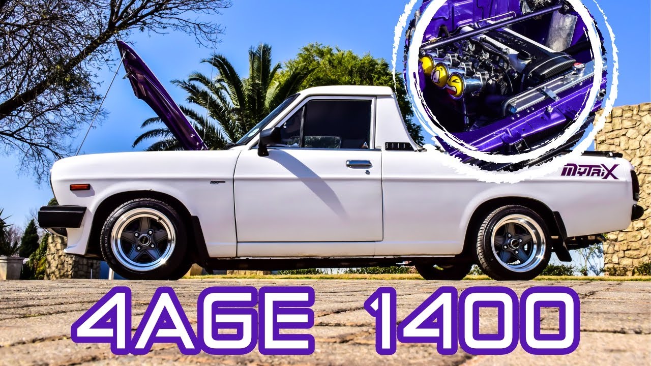 4AGE BLACKTOP NISSAN 1400 || АСР EP15