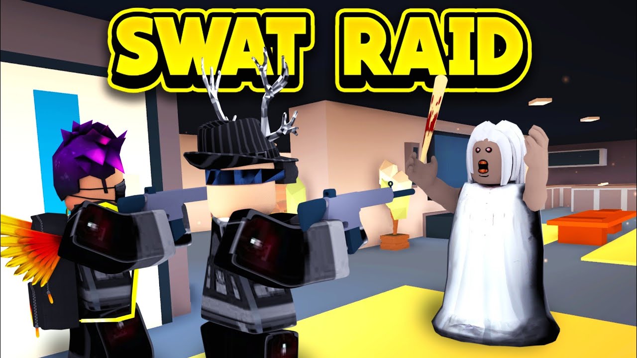 SWAT RAIDING GRANNY'S HOUSE! (ROBLOX Jailbreak)
