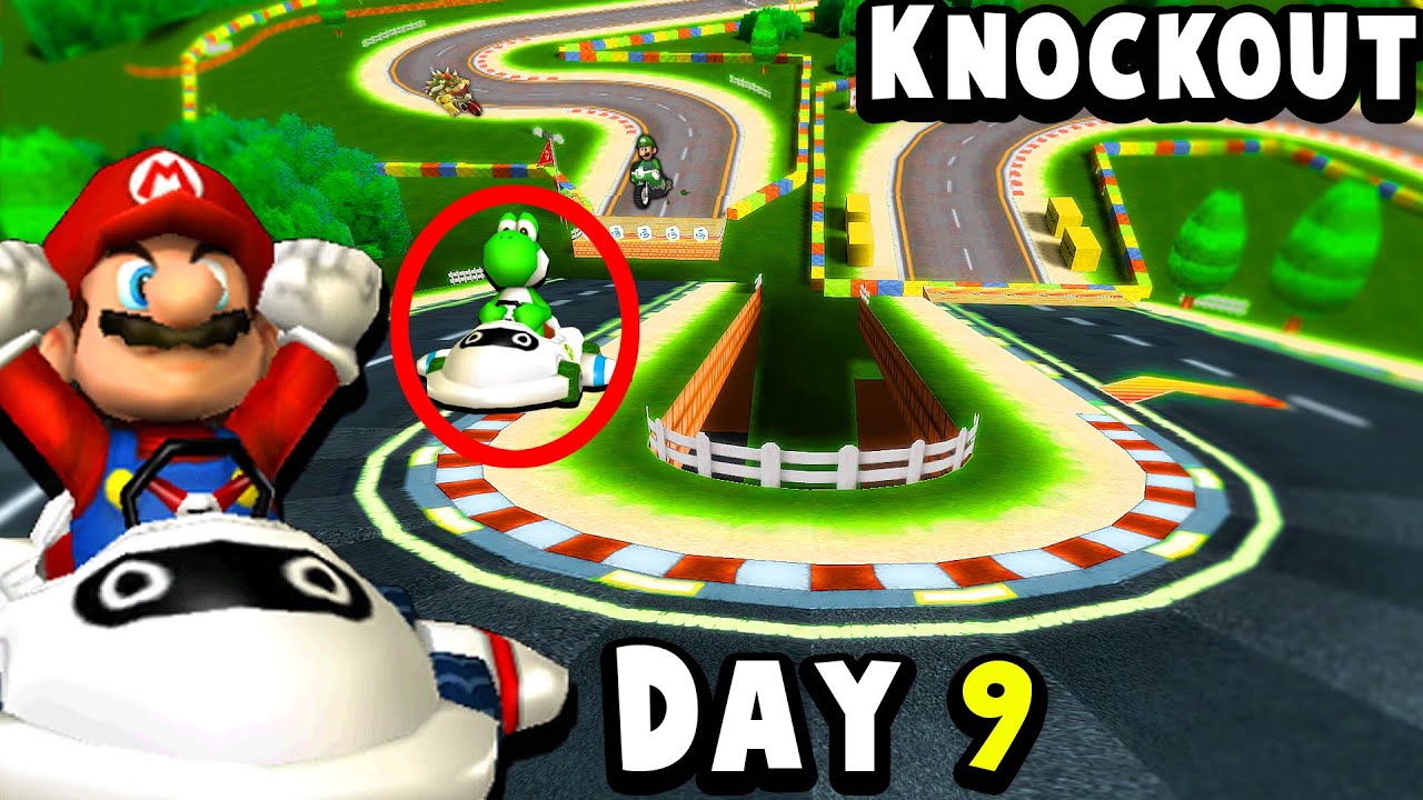 БОЛЬШОЙ ПОВОРОТ в Mario Kart Wii Competitive KNOCKOUT