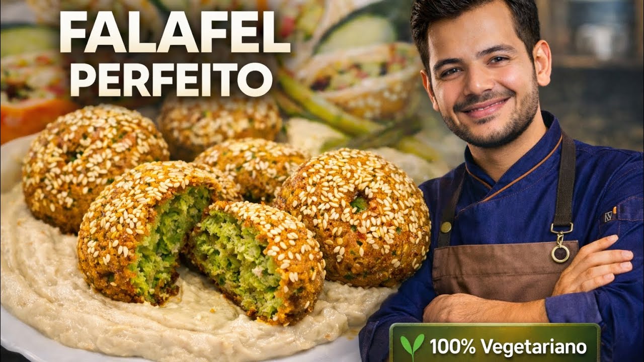 Melhor receita de falafel 😋💰💰