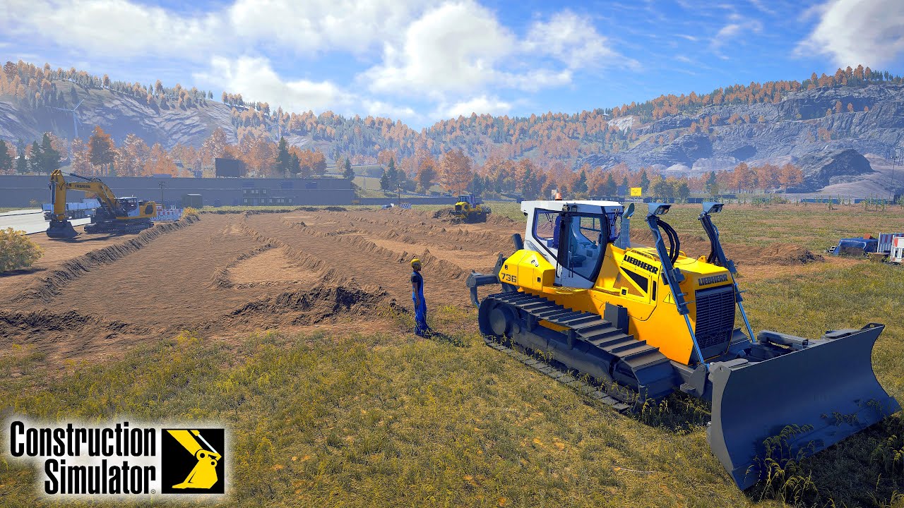 Construction Simulator 23 👷‍♂️ Stadium Expansion 🚧 Preview Part 2 🚧 Timelapse
