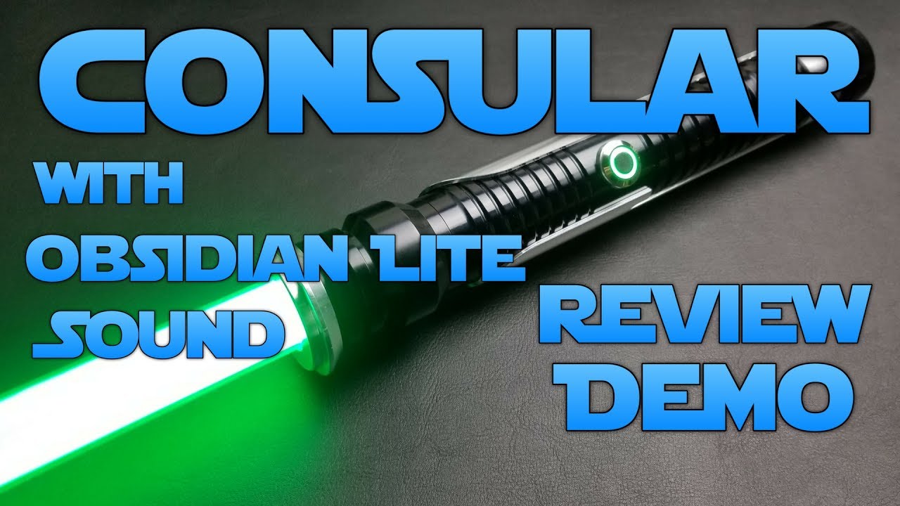 Consular from Ultra Sabers with Obsidian Lite Sound | Review | Demo