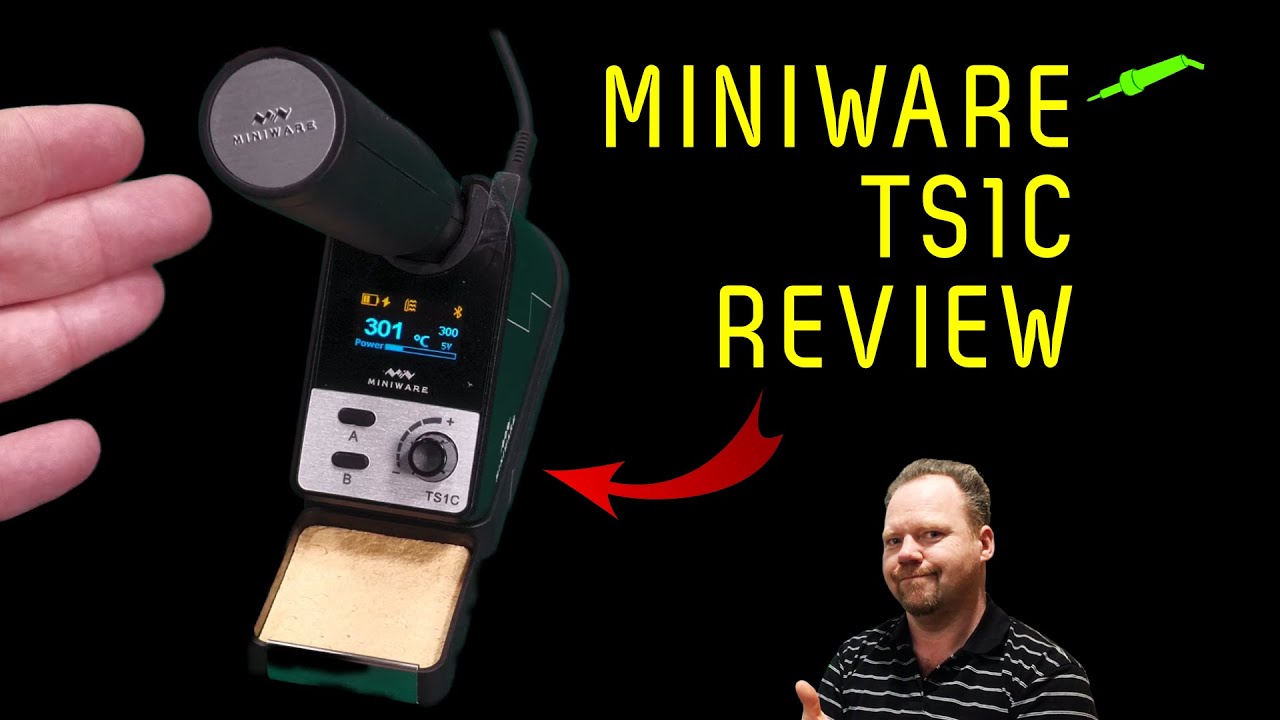 🔴 Miniware TS1C Cordless Soldering Iron Review - No.1421
