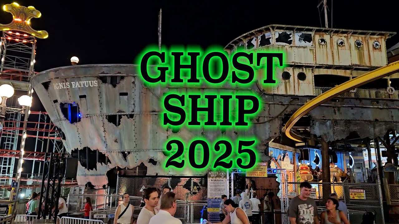 GHOST SHIP WALK THROUGH (2025) - WILDWOOD, NJ