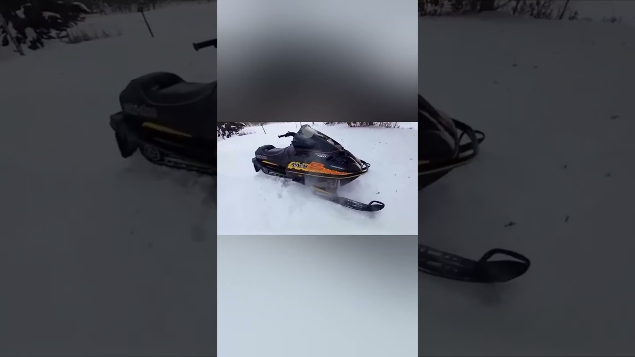 1993 Ski Doo Mach Z Triple Cylinder owned by Valdi Stephanson Pt1