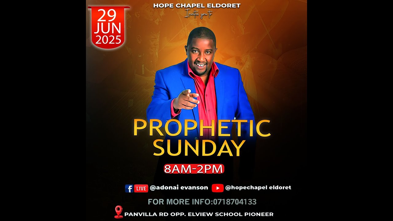 PROPHET ADONAI LIVE PROGRAM