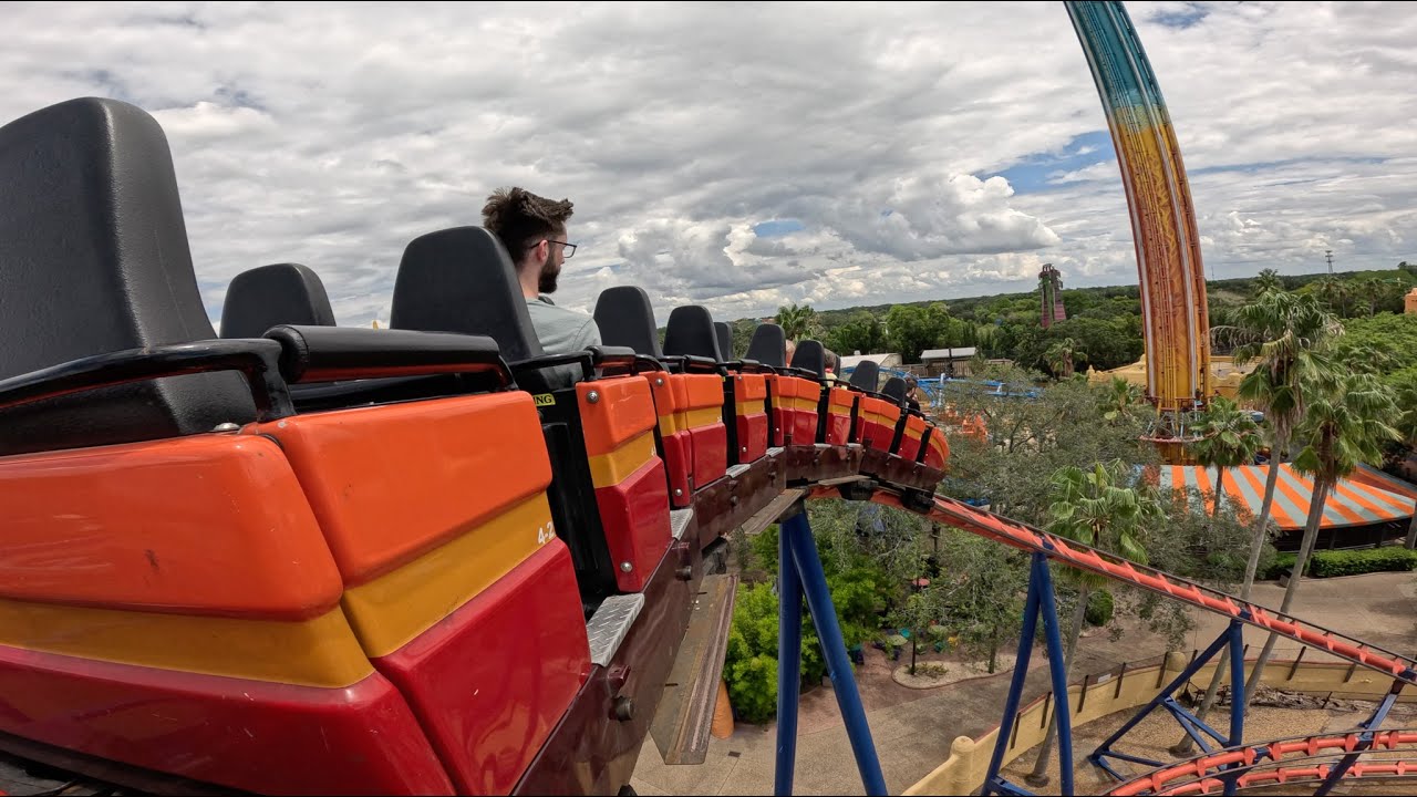 CLOSING ROLLER COASTER - Scorpion at Busch Gardens Tampa