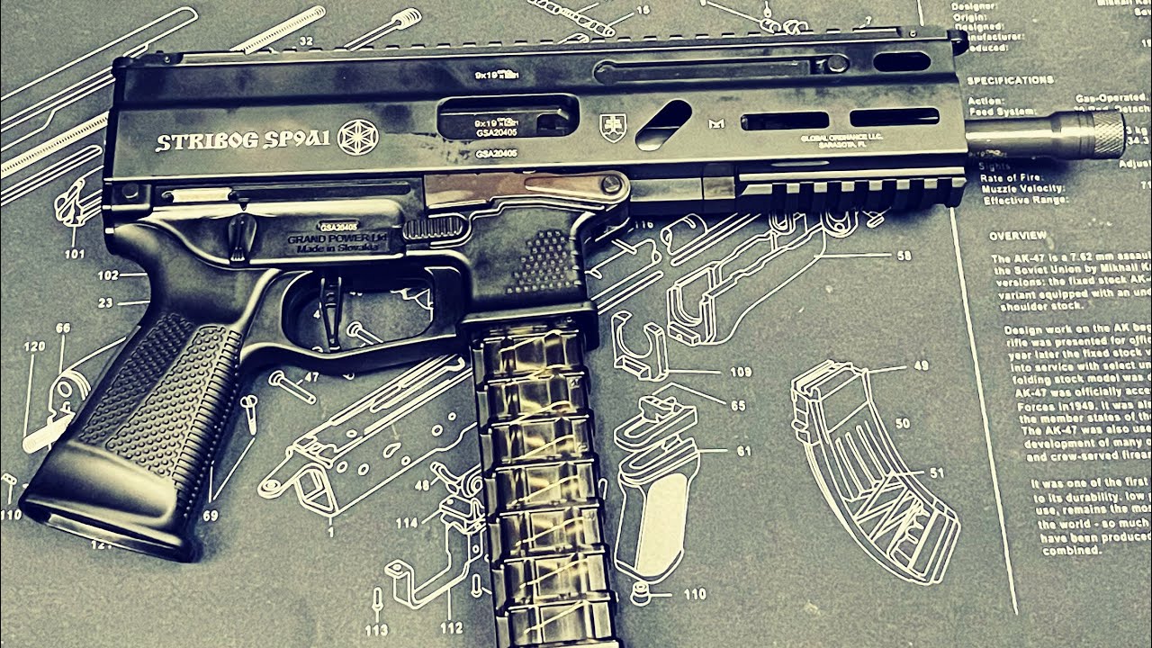 New Gun Alert!!!! Grand Power Stribog SP9A1
