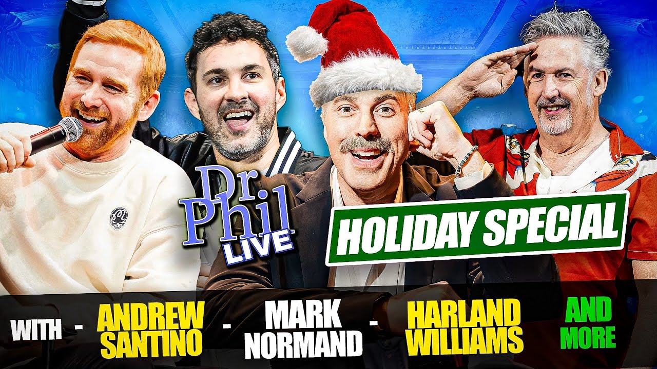 Dr Phil LIVE! Holiday Special with Andrew Santino, Mark Normand, Harland Williams and more!