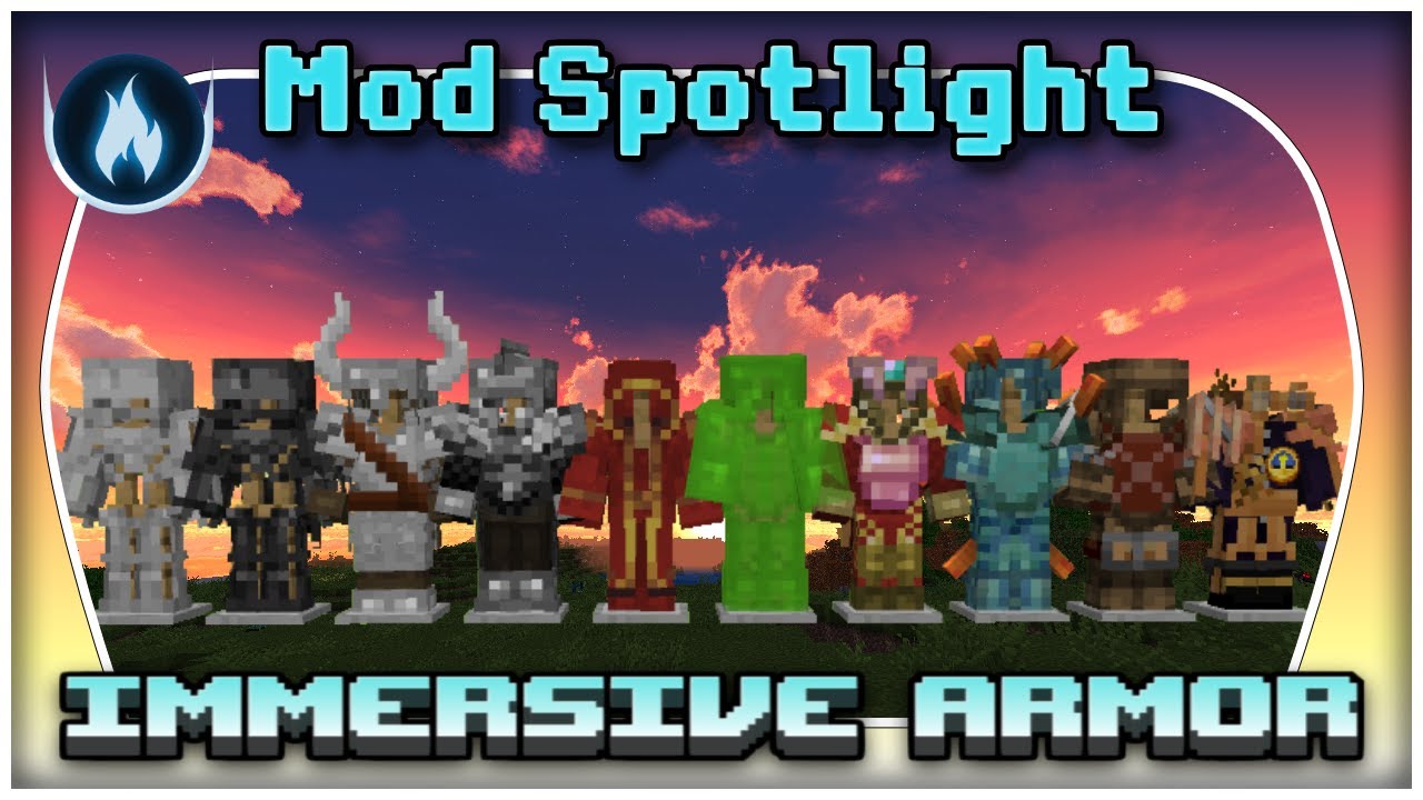 Immersive Armor Mod Spotlight | Minecraft Mods [Forge/Fabric]