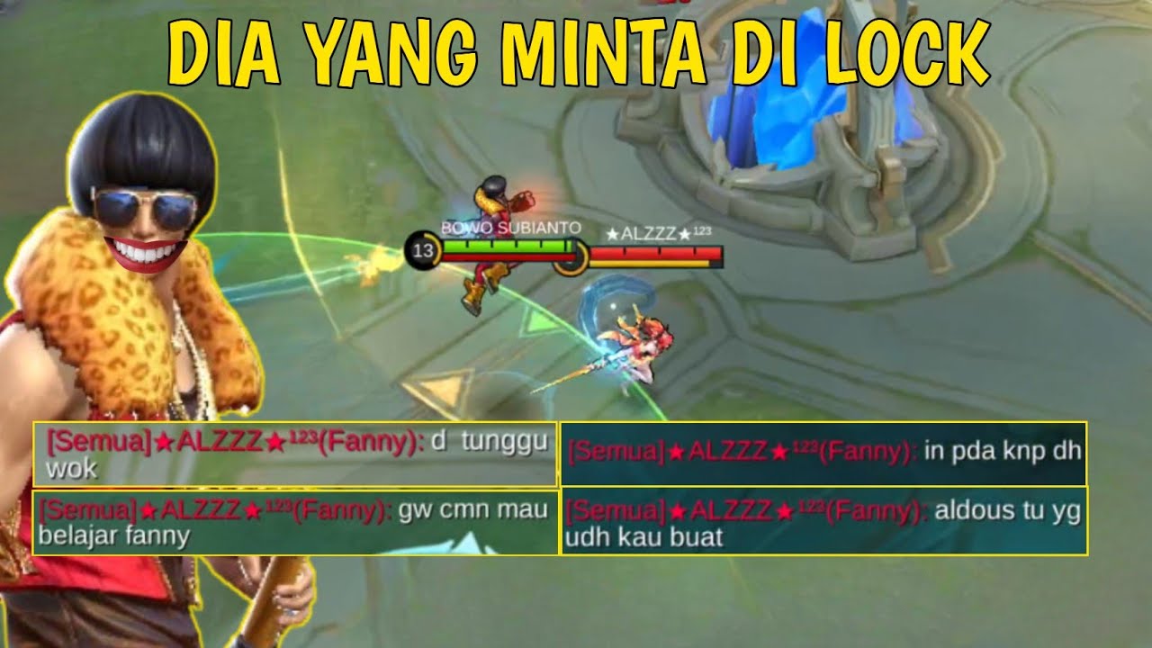 CHOUBOWO.EXE||AKIBAT MINTA DI LOCK PLAYER INI NANGIS DIPOJOKAN
