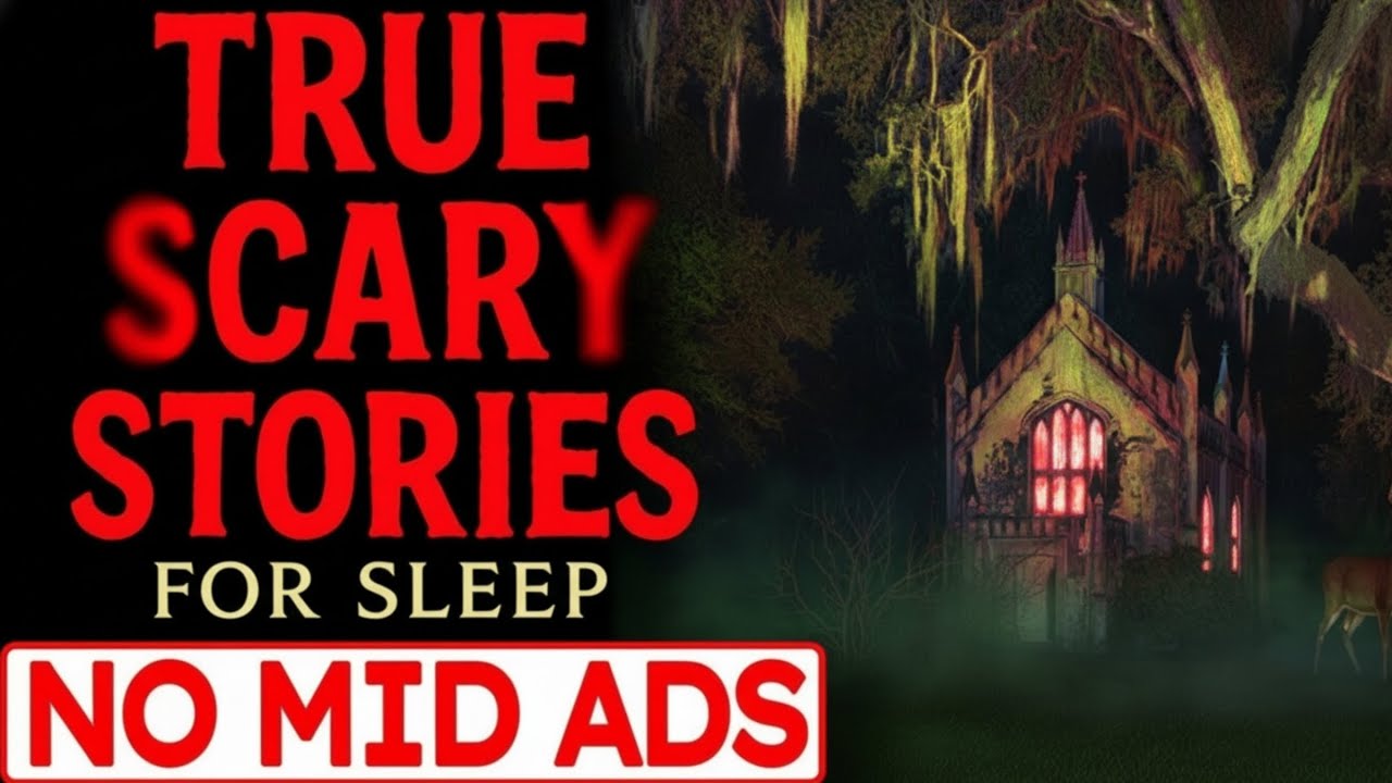 NO ADS 🛑 2 HOURS of TRUE Scary Stories for Sleep | Gentle Rain Sounds | Black Screen | Vol 05