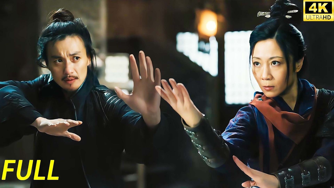 【2026爆燃武俠片】小夥自以為武功高強無人能敵，怎料卻被路邊掃地大媽三招秒殺！#drama #功夫 #武打