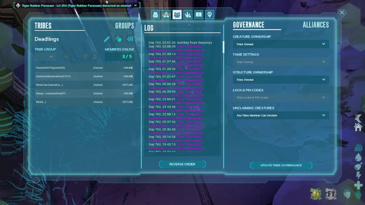 Defending Shadow Cave and Streaming Logs on Atomic Ark AScended