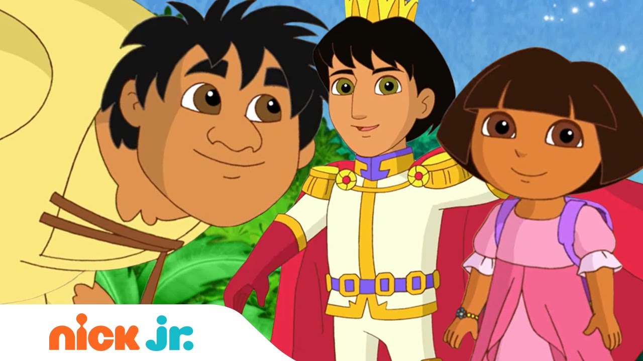 Dora's Magic Cape Saves the Prince! | Nick Jr.