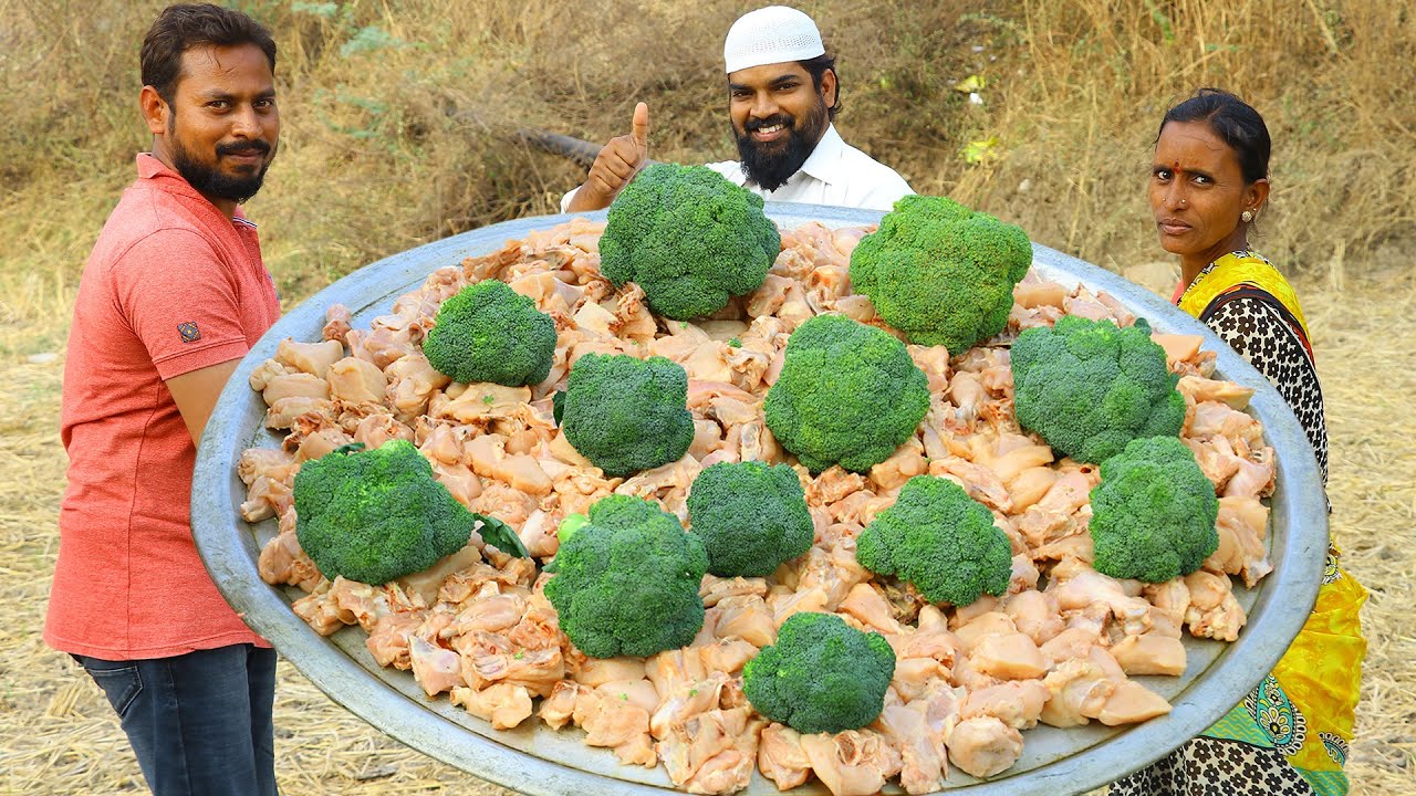 Broccoli with Chicken Recipe | How to Make Perfect Healthy Chicken With Broccoli | Nawabs Kitchen