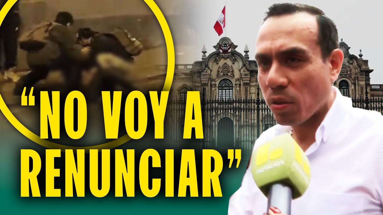Presidente Jerí tras protestas y manifestante asesinado: 