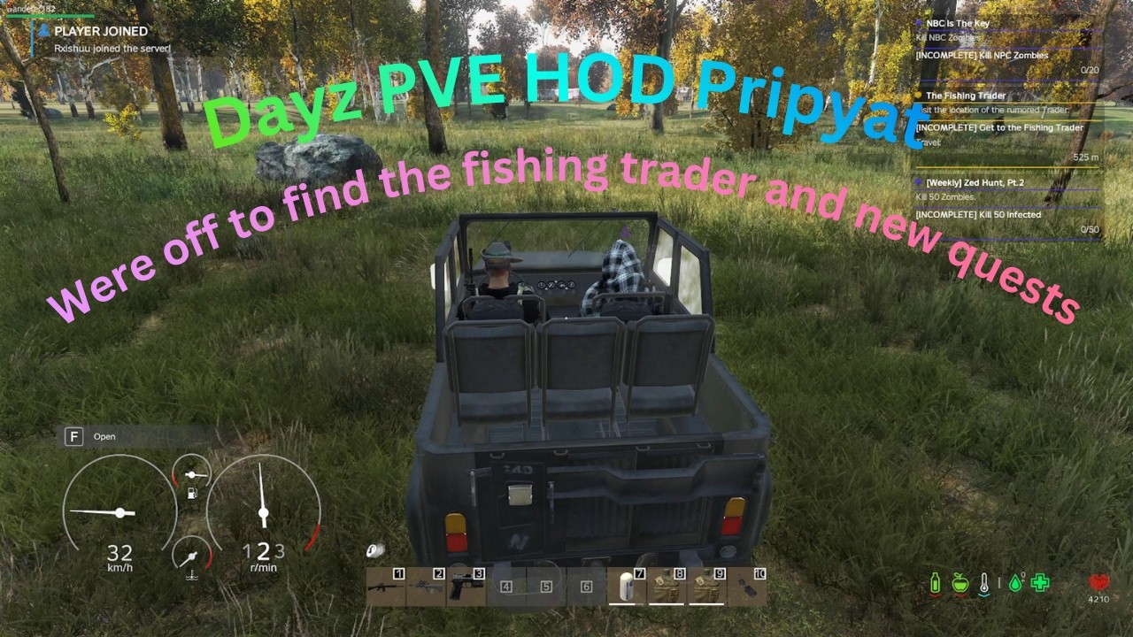 Dayz HOD we're off to the fishing Trader #dayzmod #dayz #hunting