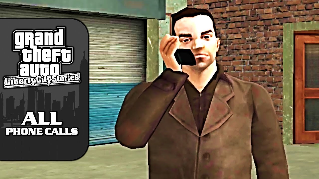 GTA LCS [NEW 100% Walkthrough] - All Phone Calls