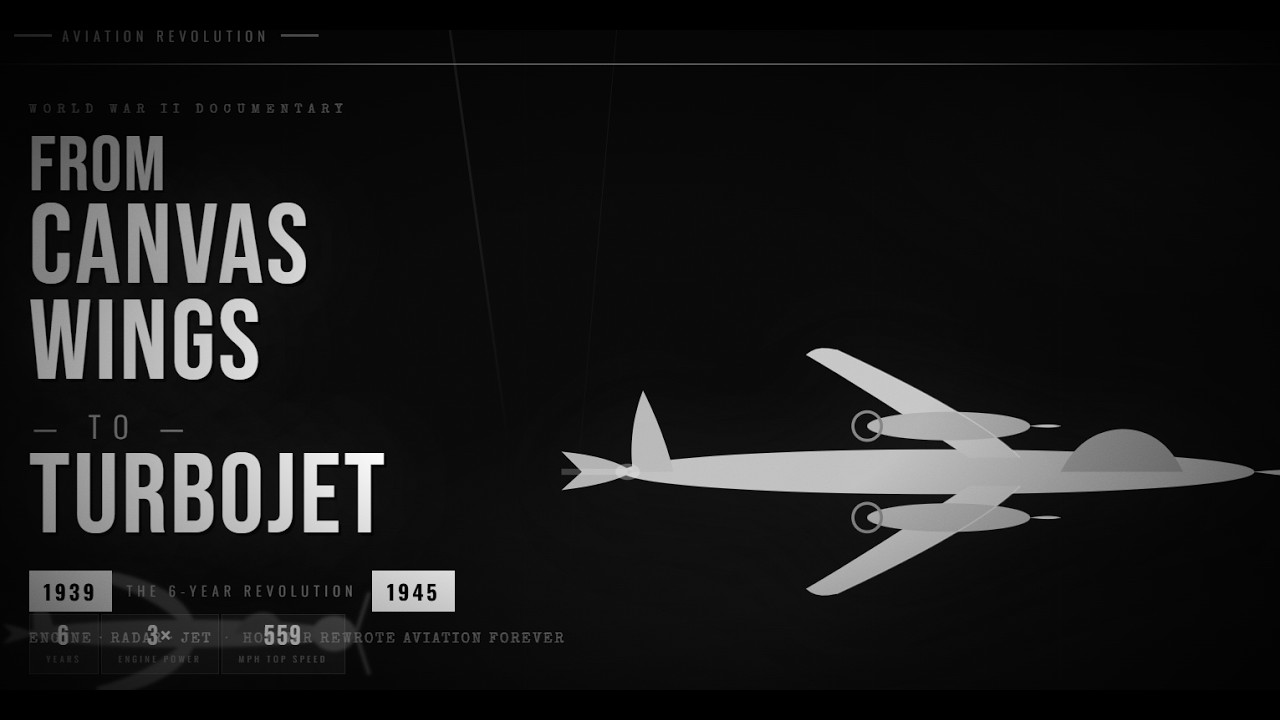 :From Canvas Wings to Turbojet: The 6-Year Aviation Revolution