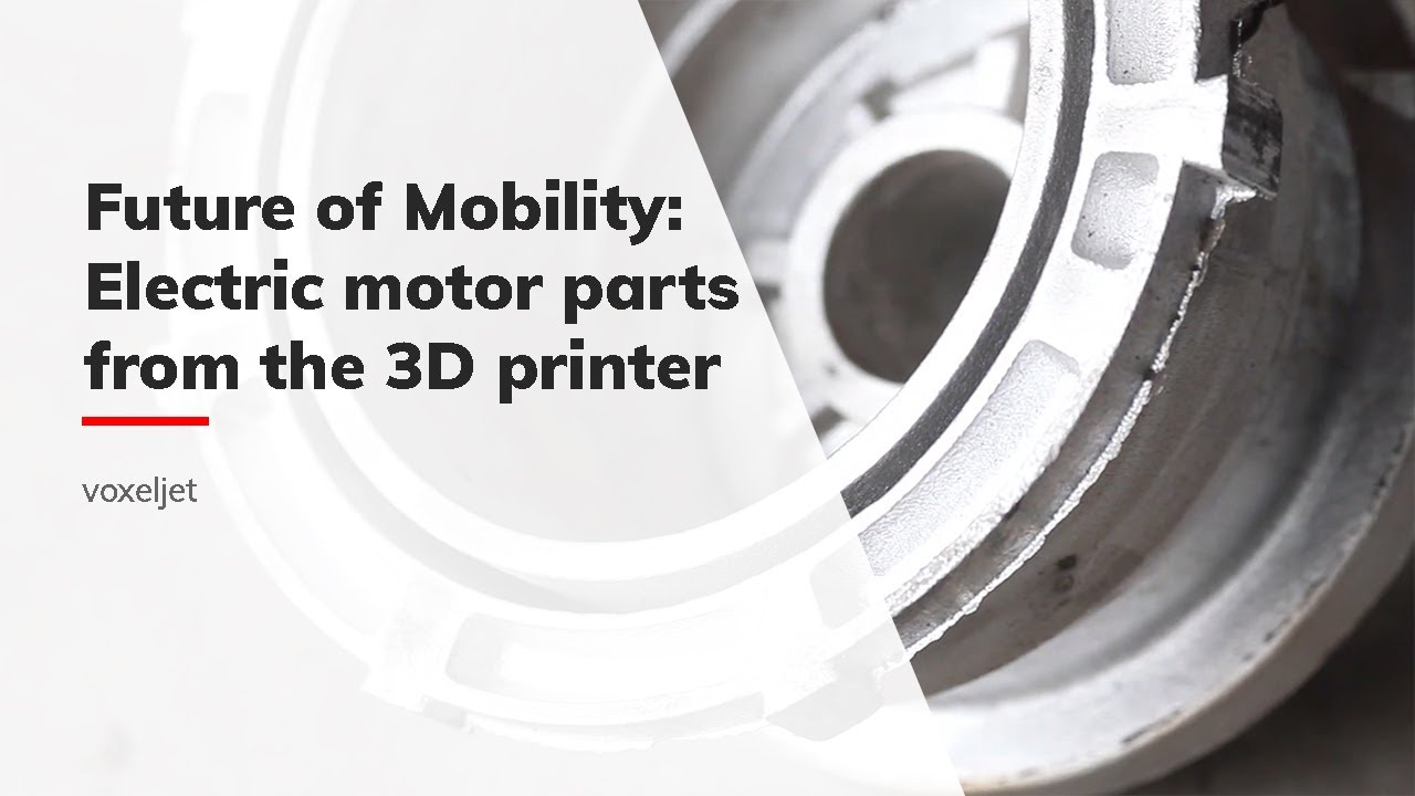 Rapid Casting of an electric motor housing