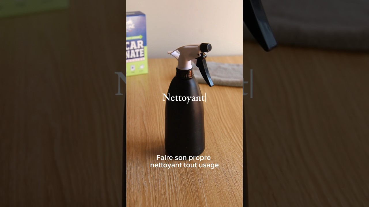 Recette de nettoyant multi-usage simple et rapide