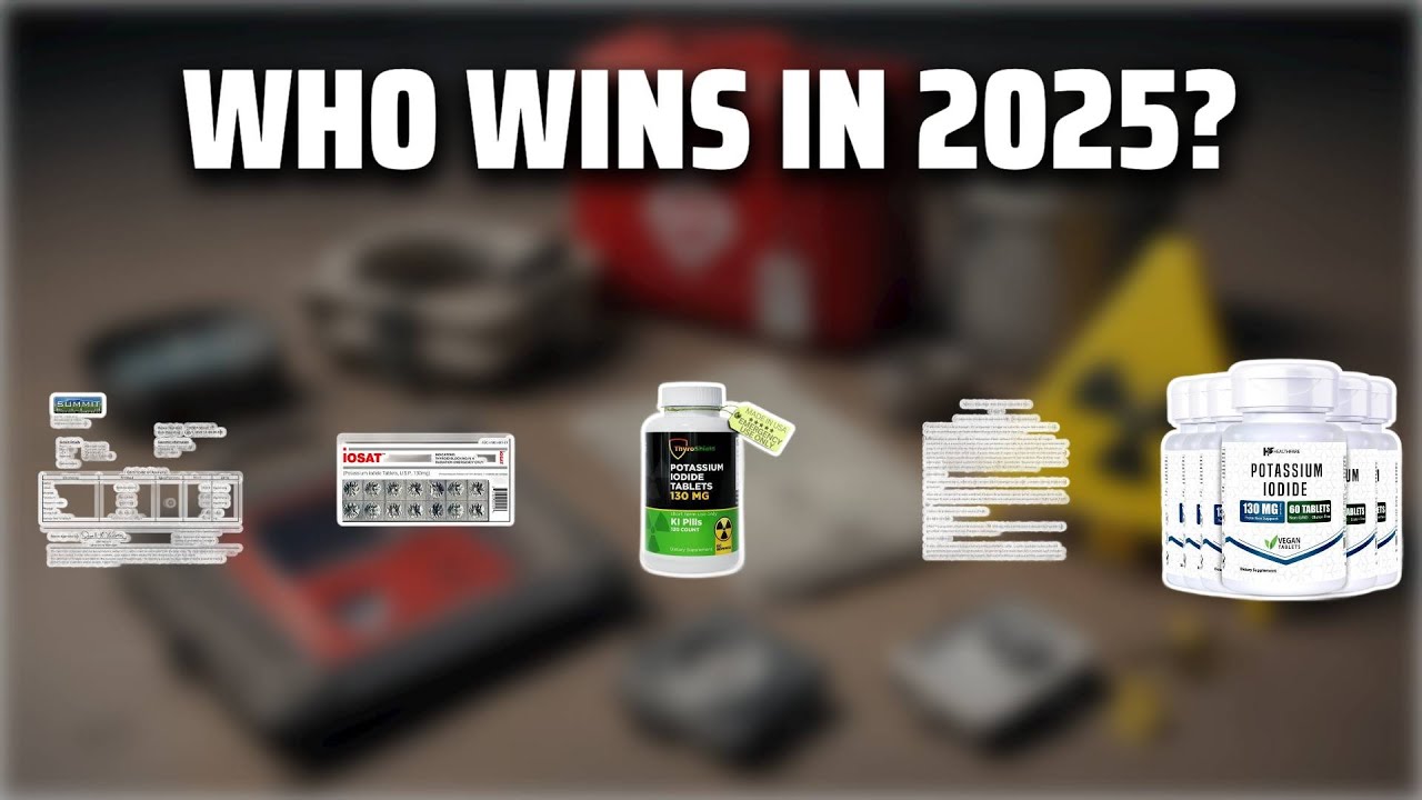 The Top 5 Best Iodine Tablets in 2025 - Must Watch Before Buying!
