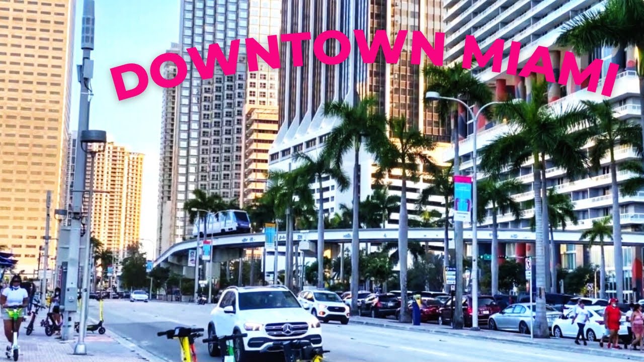 Tour Downtown Miami: Miami Metromover, Bayside Marketplace & Bayfront Park!