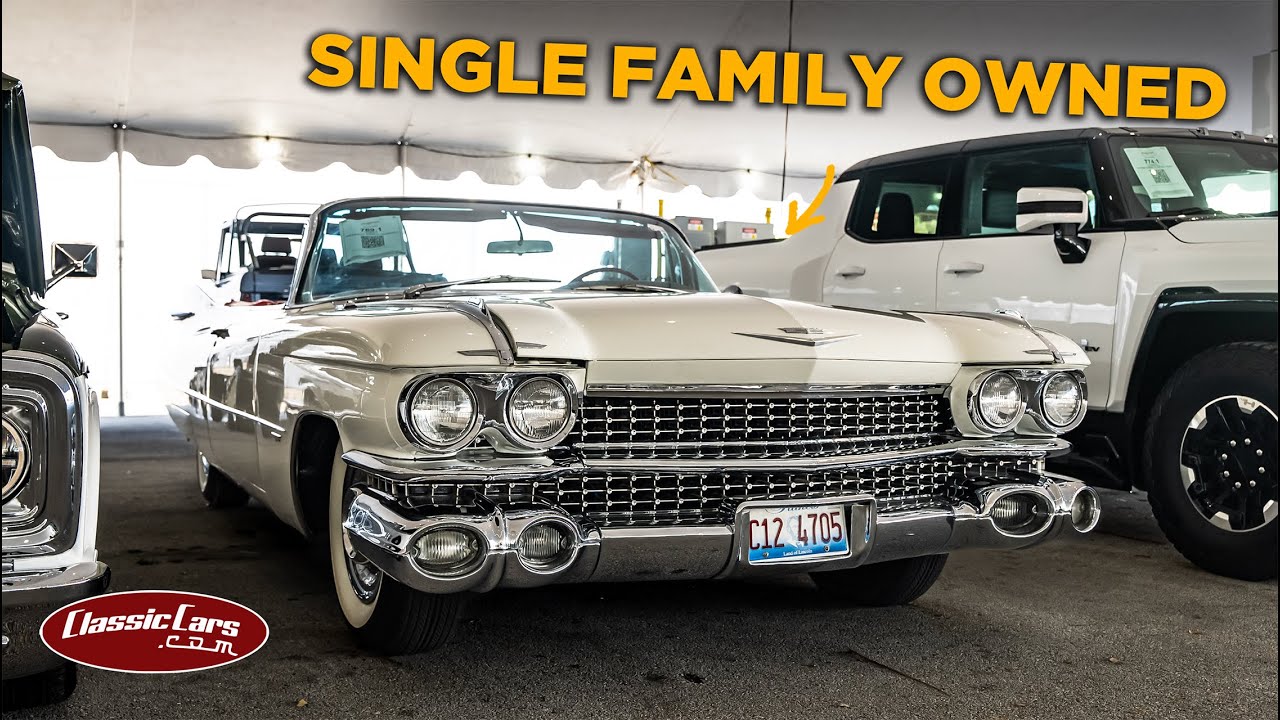 Huge Tail Fins! - 1959 Cadillac Series 62 Convertible