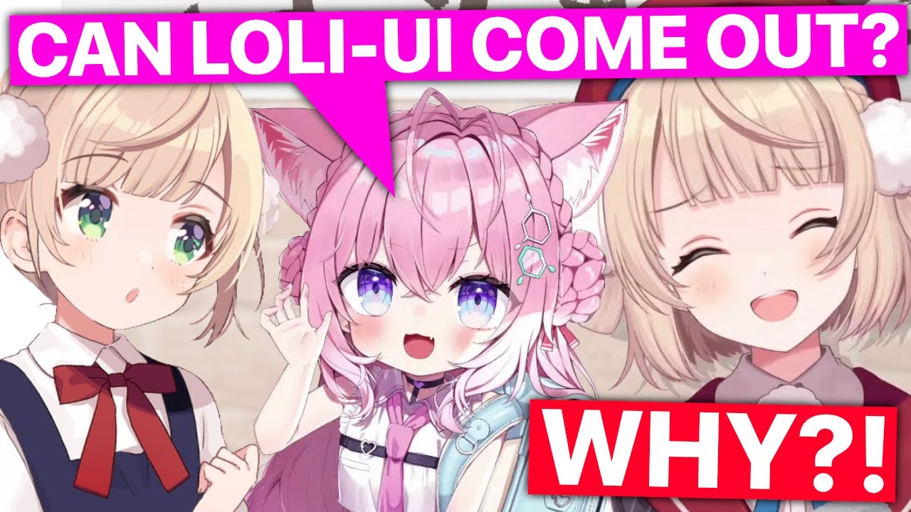 Koyori Tries Luring Out Loli-Ui (Shigure Ui & Hakui Koyori / Hololive) [Eng Subs]