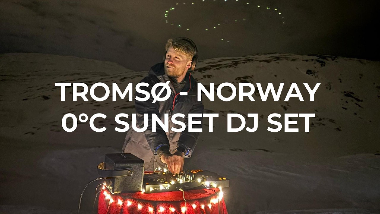 Rick Kramer - 0°C Sunset Melodic House & Techno DJ Set - Tromsø Norway