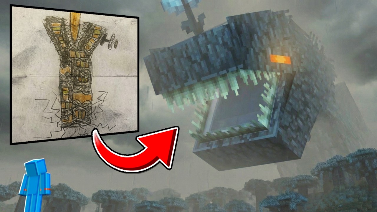 I Turned YOUR Drawings into Mobs